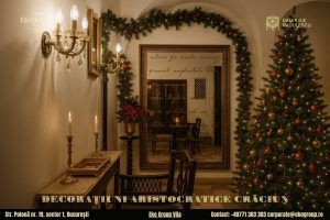 Decoratiuni de Craciun în stil interbelic: Eleganța nobiliară dezvăluită de Eko Group Vila în expoziția Crăciunul anilor ’30